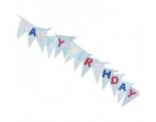 Rex International Birthday Bunting - Blue